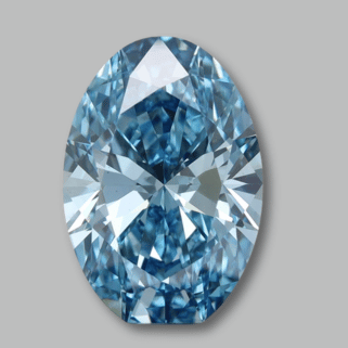 3.59 Carat CVD Oval Diamond