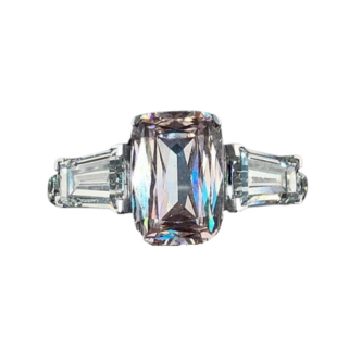 Fancy Pink Lab-Grown Diamond Ring