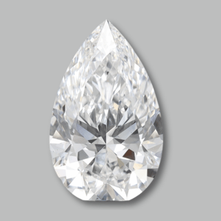 CVD Pear Diamond IGI