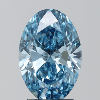 4.07 Carat CVD Oval Diamond