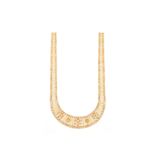Heirloom Long Gold Necklace Set