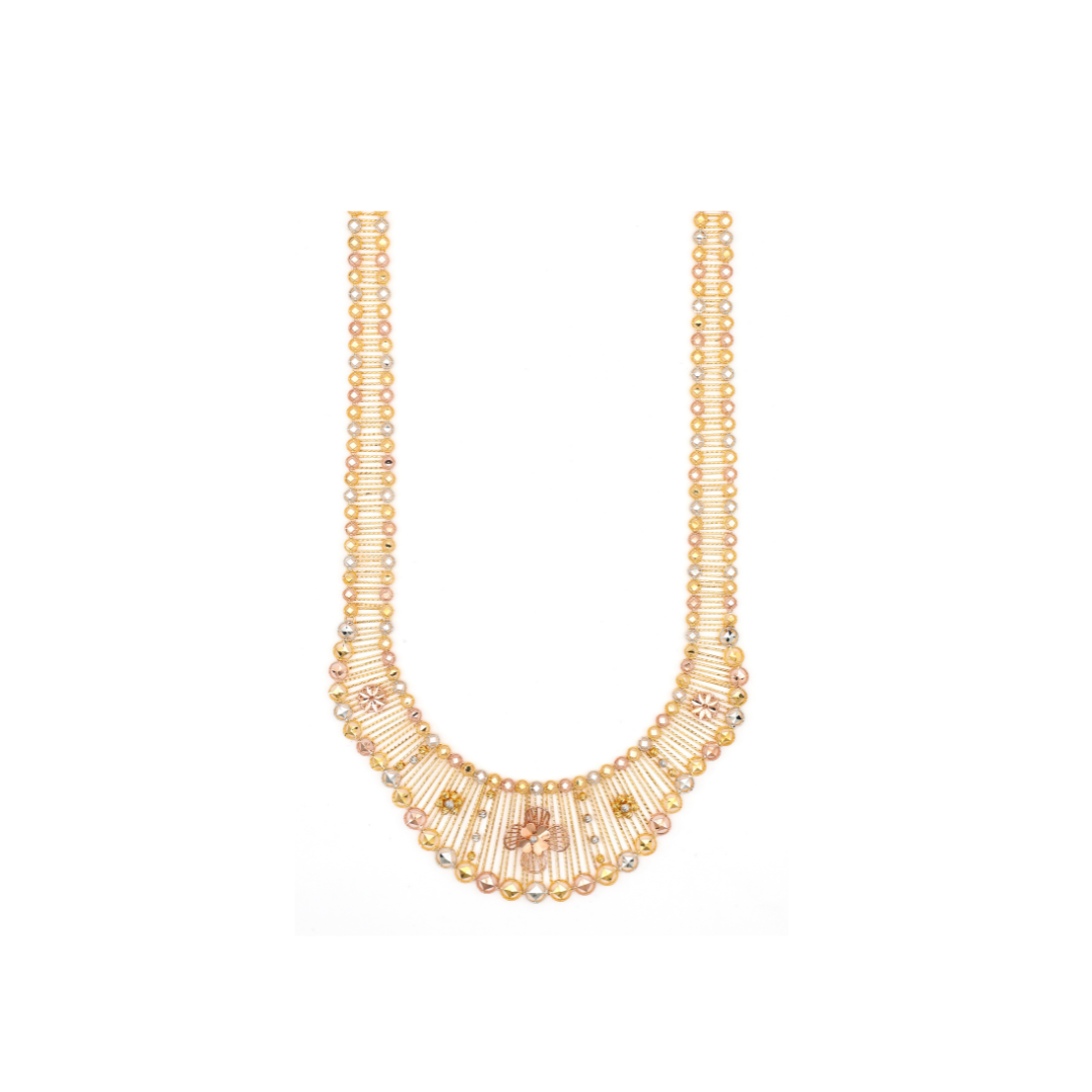 Sanskriti Long Gold Set