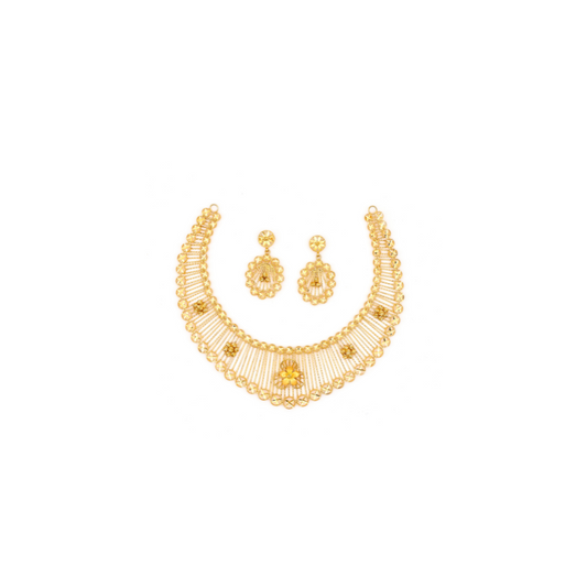 Golden Necklace Set