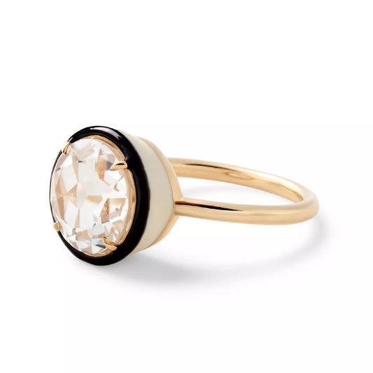 COOLBEANS 925 SILVER ENAMEL COLOR RINGS