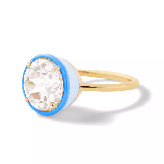 COOLBEANS 925 SILVER ENAMEL COLOR RINGS