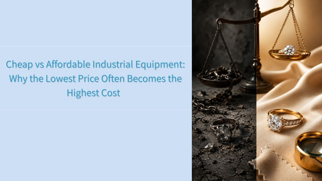 Cheap vs Affordable Industrial Equipment: Why the Lowest Price Often Becomes the Highest Cost