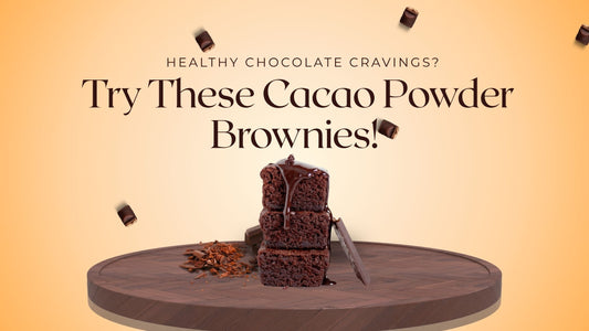 Healthy Chocolate Cravings? Try These Cacao Powder Brownies!