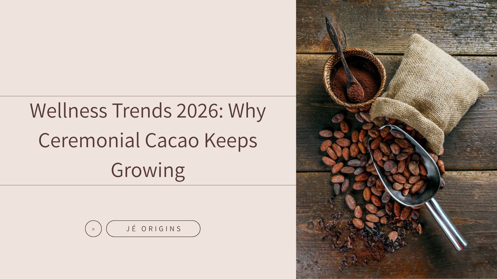 Wellness Trends 2026: Why Ceremonial Cacao Keeps Growing