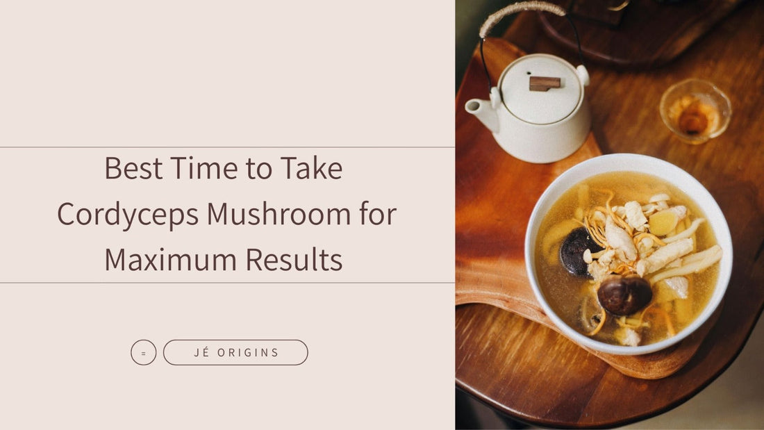 Best Time to Take Cordyceps Mushroom for Maximum Results