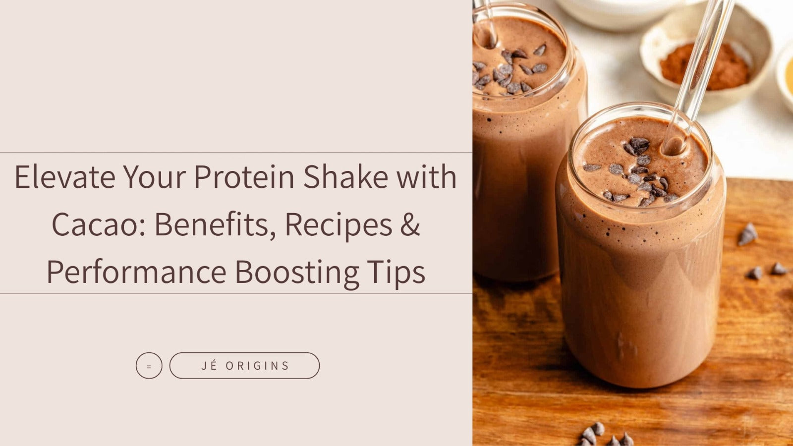 Elevate Your Protein Shake with Cacao: Benefits, Recipes & Performance Boosting Tips