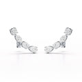 0.37 CT Lab Diamond Multi shape Earring