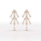 0.46 CT Lab Diamond Dangle Earring