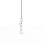 0.71 CT Lab Diamond Round Pendant