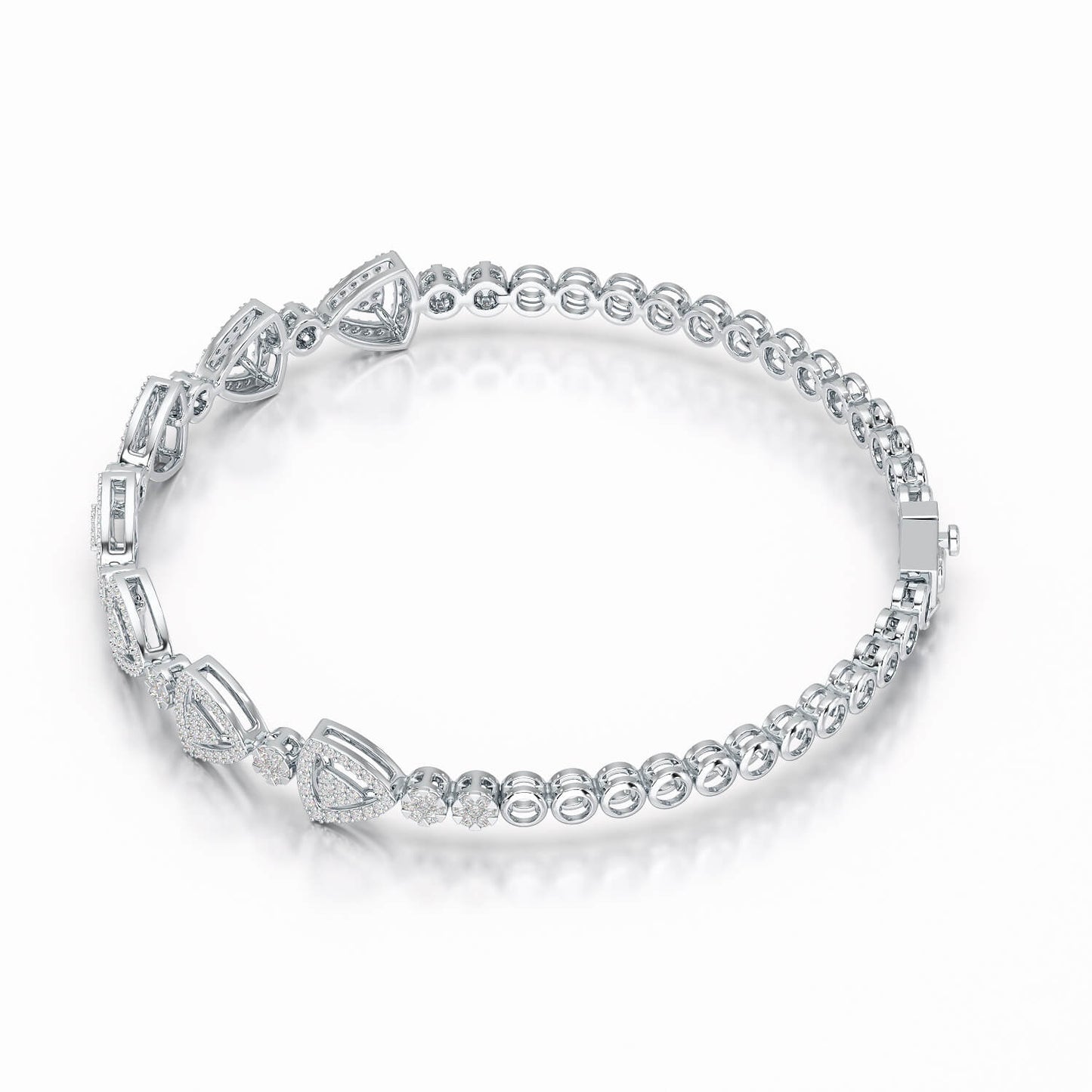  Lab Diamond Classic Women's Bracelet