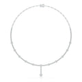 2.57 CT Lab Diamond Drop Necklace