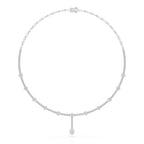 2.57 CT Lab Diamond Drop Necklace