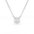 1 Carat Round Solitaire Lab Grown Diamond Pendant