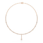 2.57 CT Lab Diamond Drop Necklace