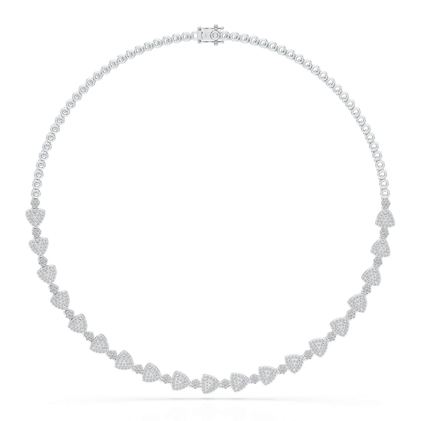 2.89 Carat Lab Grown Diamond Necklace