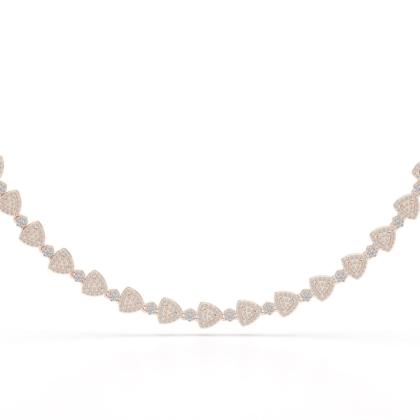 2.89 Carat Lab Grown Diamond Necklace