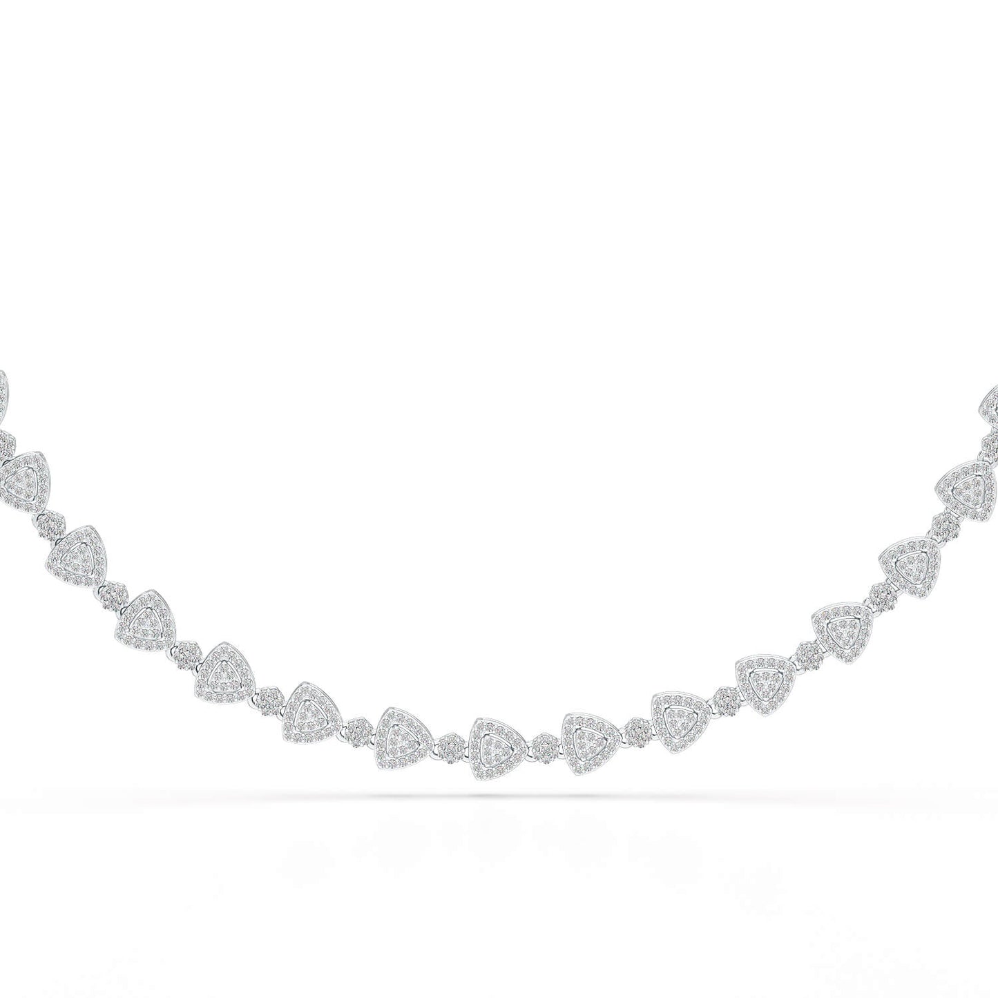 2.89 Carat Lab Grown Diamond Necklace