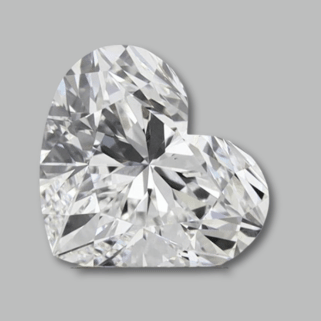 CVD Heart Diamond IGI 