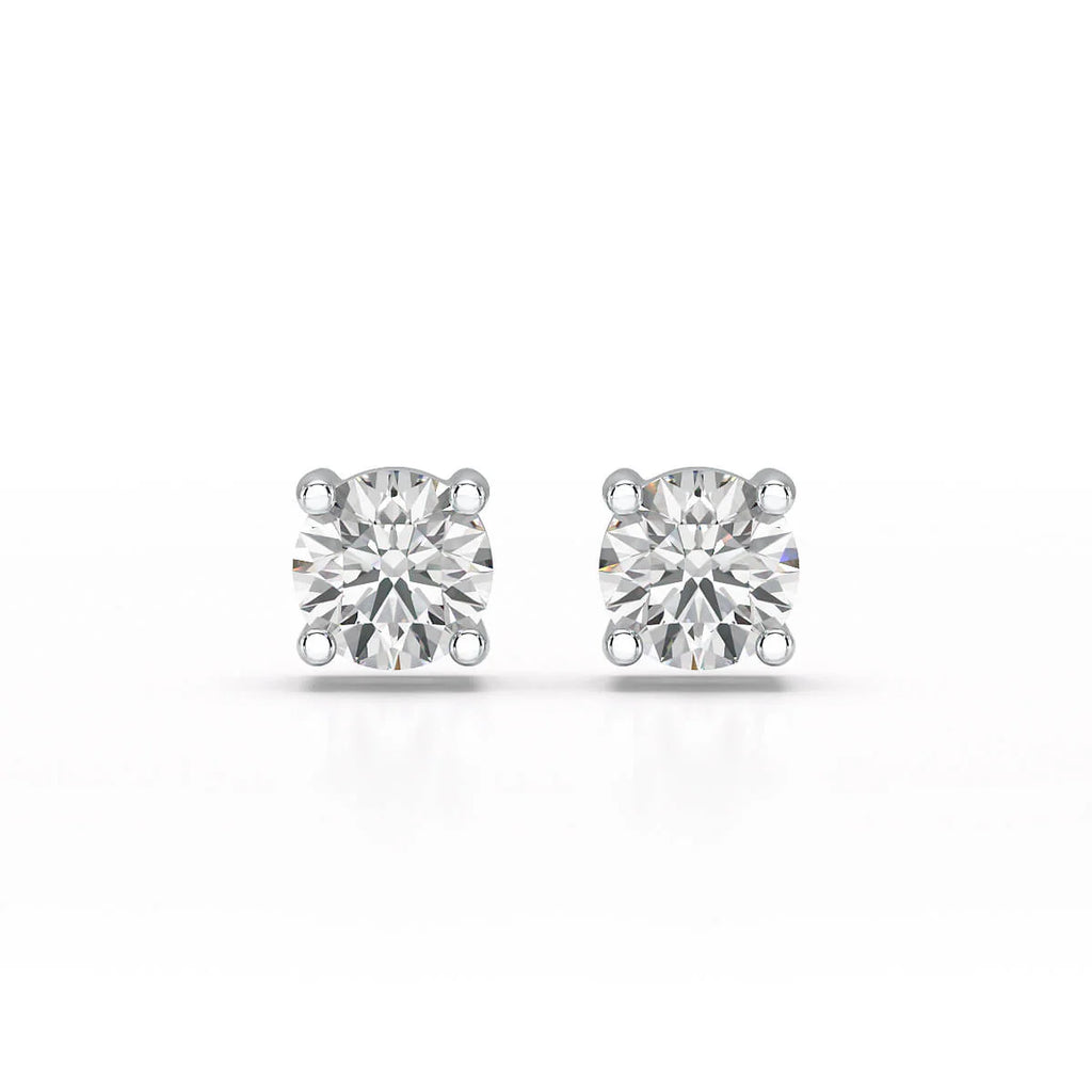 0.87 CT Lab Created Diamond Stud Earrings