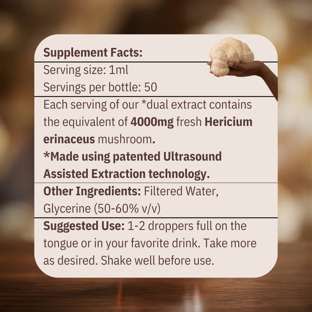Clarity - Lion’s Mane Mushroom Tincture