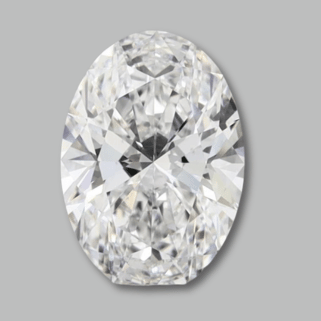 CVD Oval Diamond IGI 