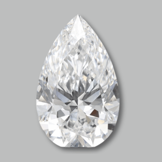 CVD Pear Diamond IGI 