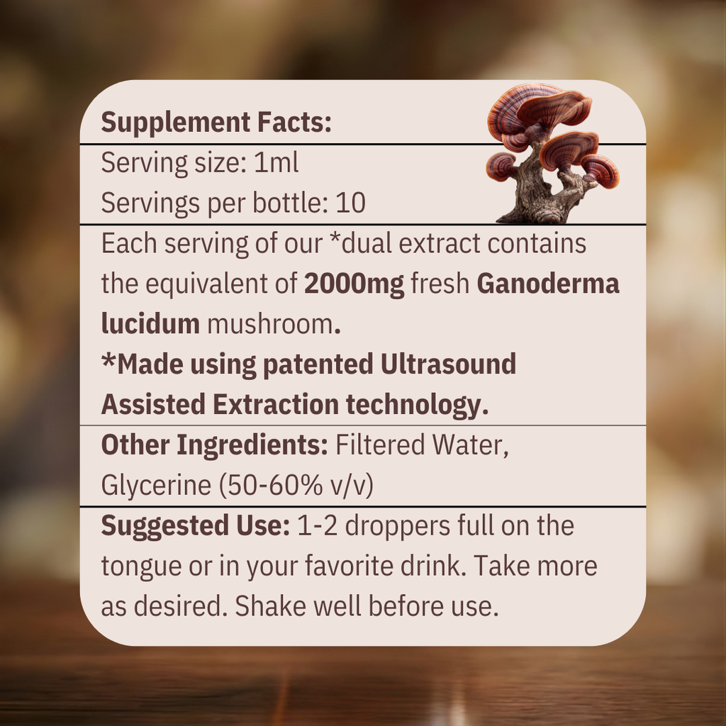 Calm - Reishi Mushroom Tincture