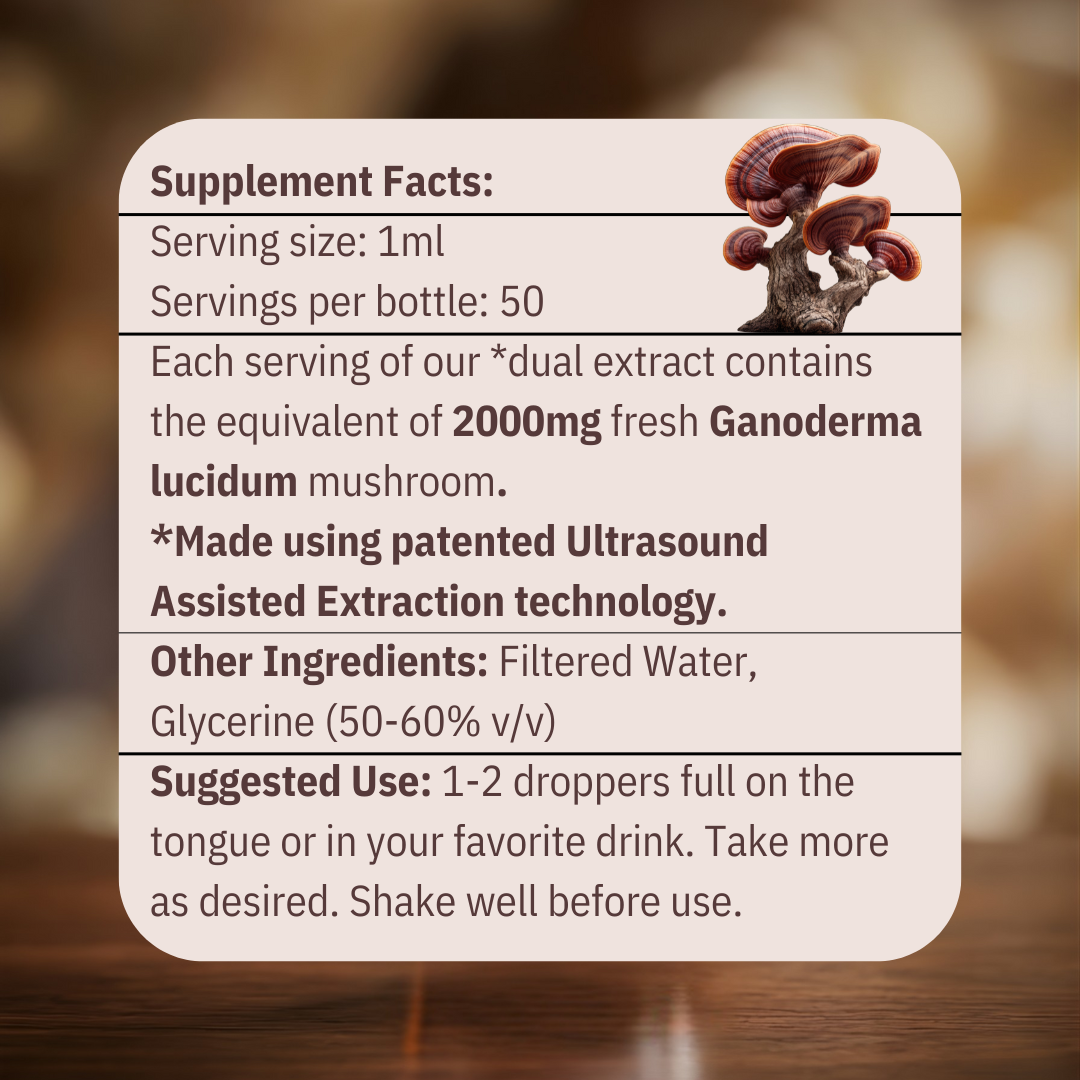 Calm - Reishi Mushroom Tincture