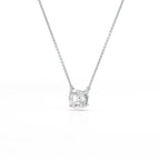 1 Carat Round Solitaire Lab Grown Diamond Pendant