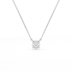 1 Carat Round Solitaire Lab Grown Diamond Pendant
