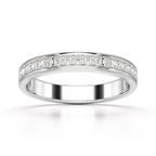 0.46 CT Lab diamond Wedding Band