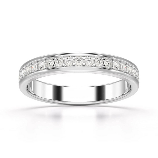 0.46 CT Lab diamond Wedding Band