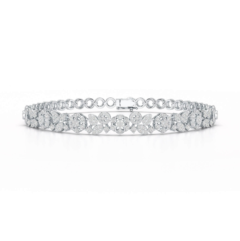 1.73 CT Lab Diamond Classic Women's Bracelet