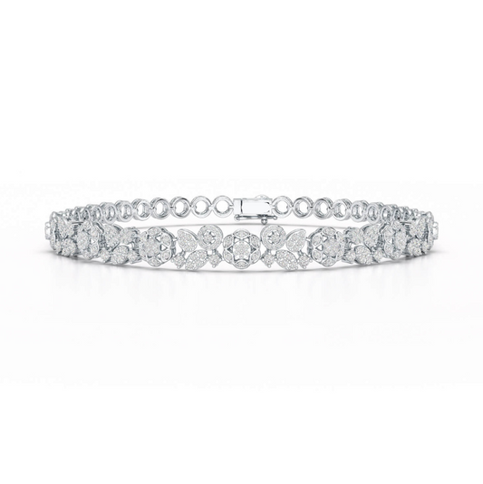 1.73 CT Lab Diamond Classic Women's Bracelet