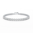 1,29 Karat 18 Karat Labordiamant-Tennisarmband