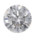 Runder natürlicher Diamant im Brilliantschliff – IGI/GIA-zertifiziert