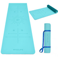 Dual Layer Alignment Yoga Mat