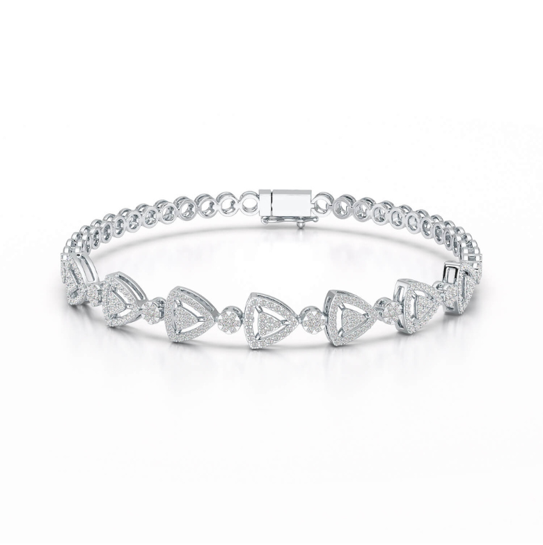  Lab Diamond Classic Women's Bracelet