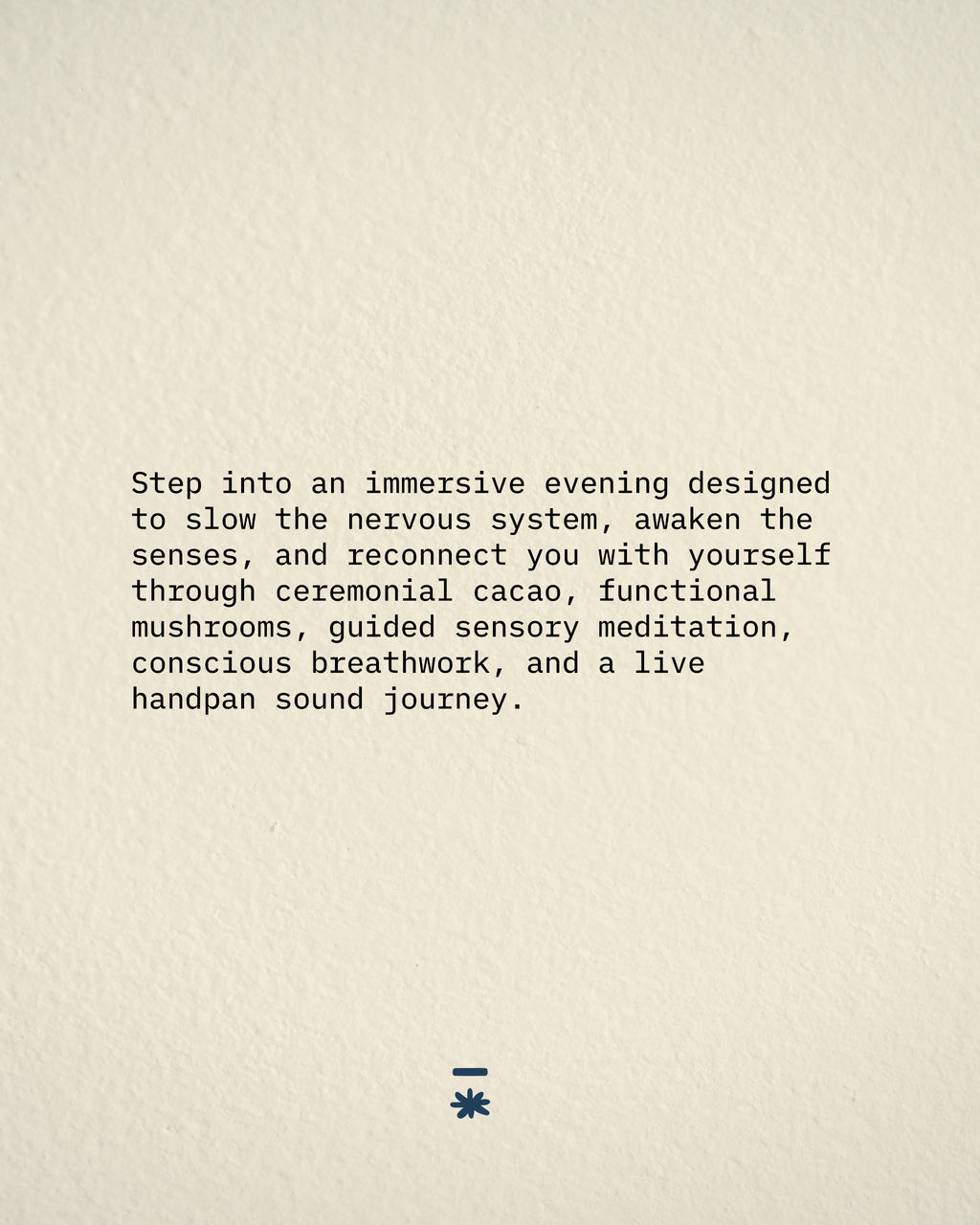 Sensory Ceremonial Cacao Experience