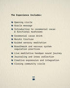Sensory Ceremonial Cacao Experience