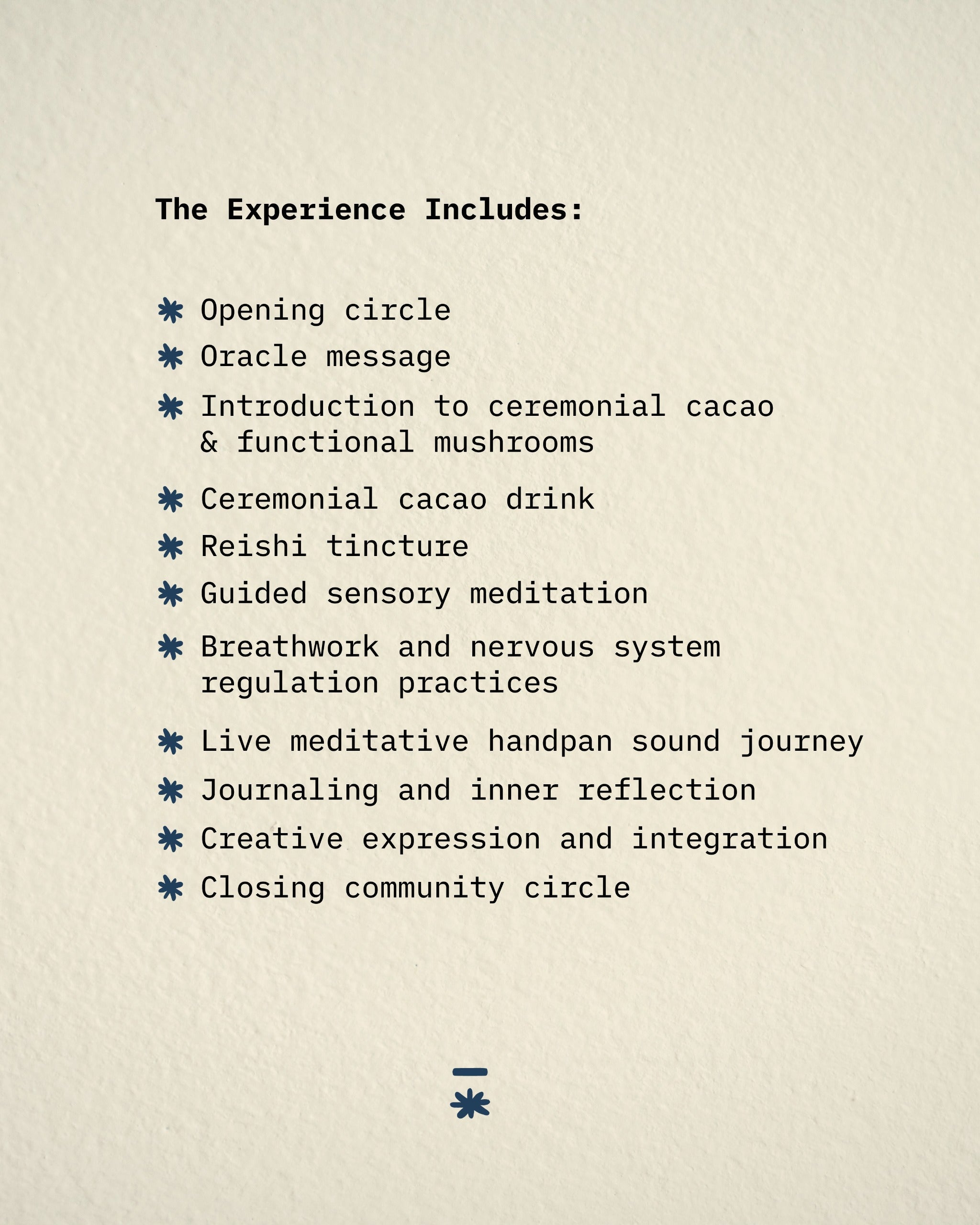 Sensory Ceremonial Cacao Experience