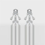 0.46 CT Lab Diamond Dangle Earring
