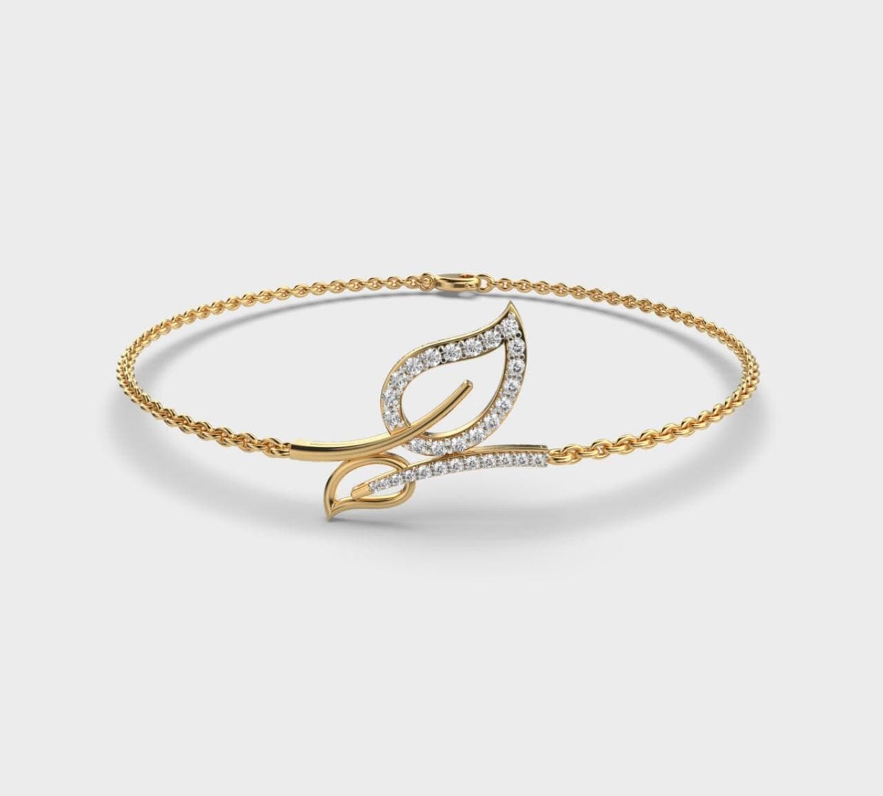 Leaf Diamond Bracelet