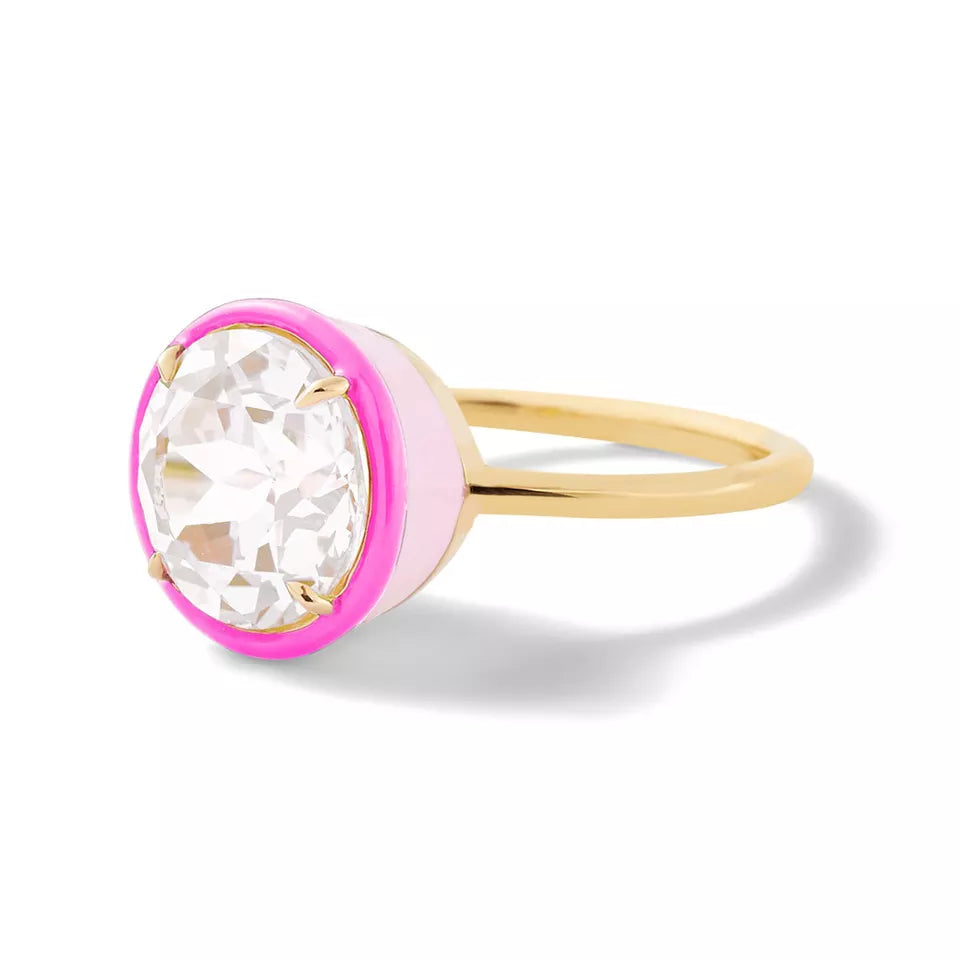 COOLBEANS 925 SILVER ENAMEL COLOR RINGS