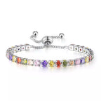 BRACCIALE TENNIS NATALE IN ARGENTO 925