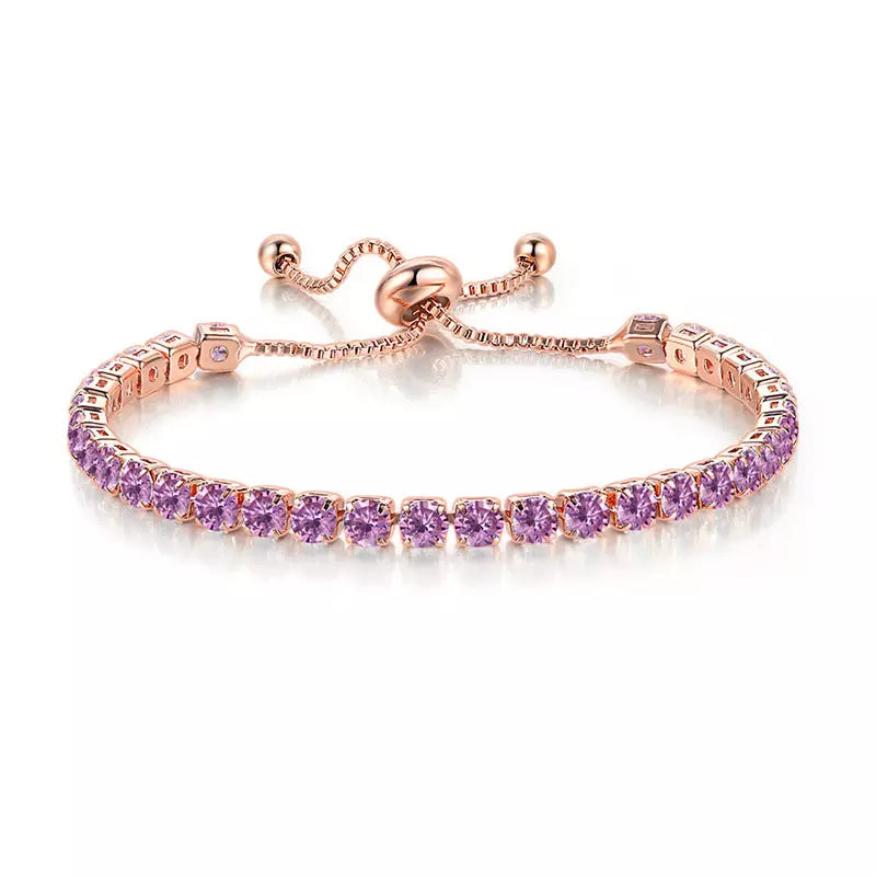 BRACCIALE TENNIS NATALE IN ARGENTO 925